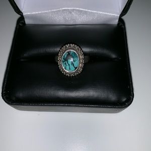 Turquoise and Silver Ring